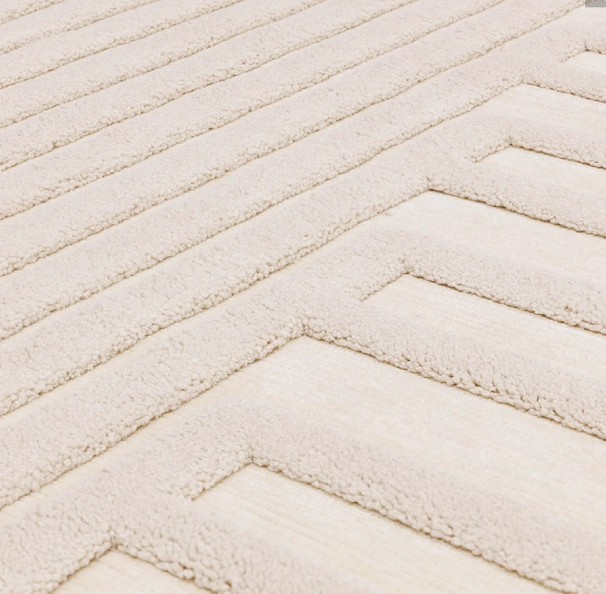 Alfombra de salón moderna de algodón DAKAR
