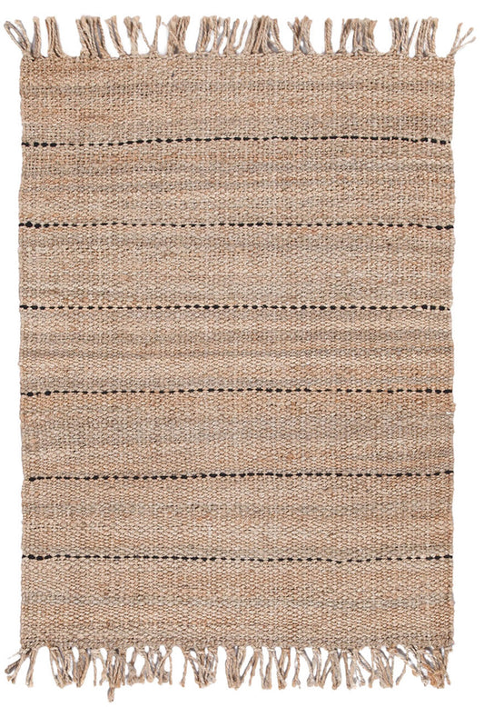 Alfombra de yute tejida a mano para sala de estar YAMA