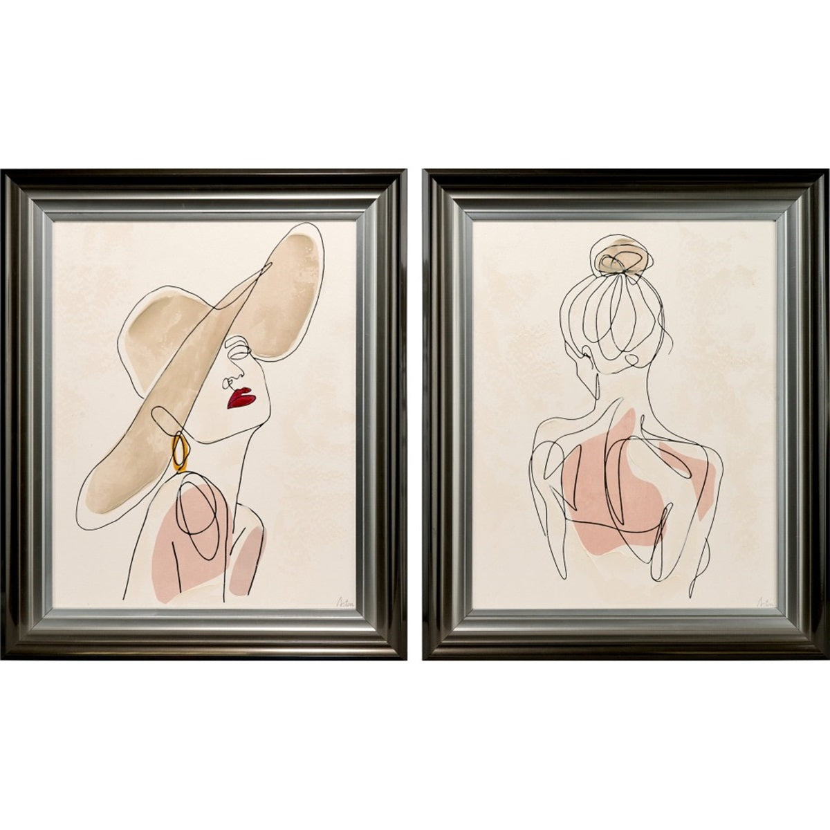 Tableau cadre en bois BOURGEOISE