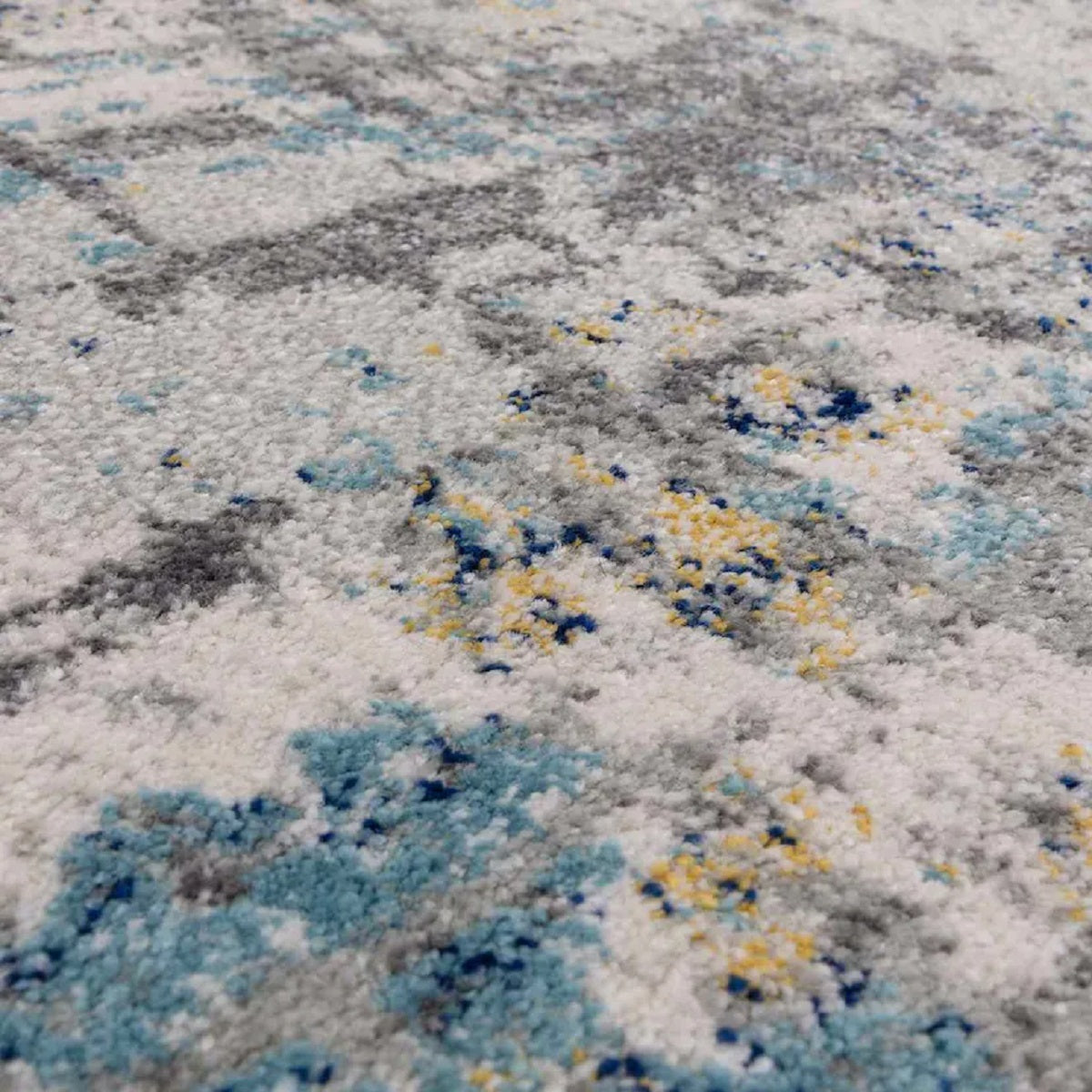 Tapis de salon moderne tissé plat HALO