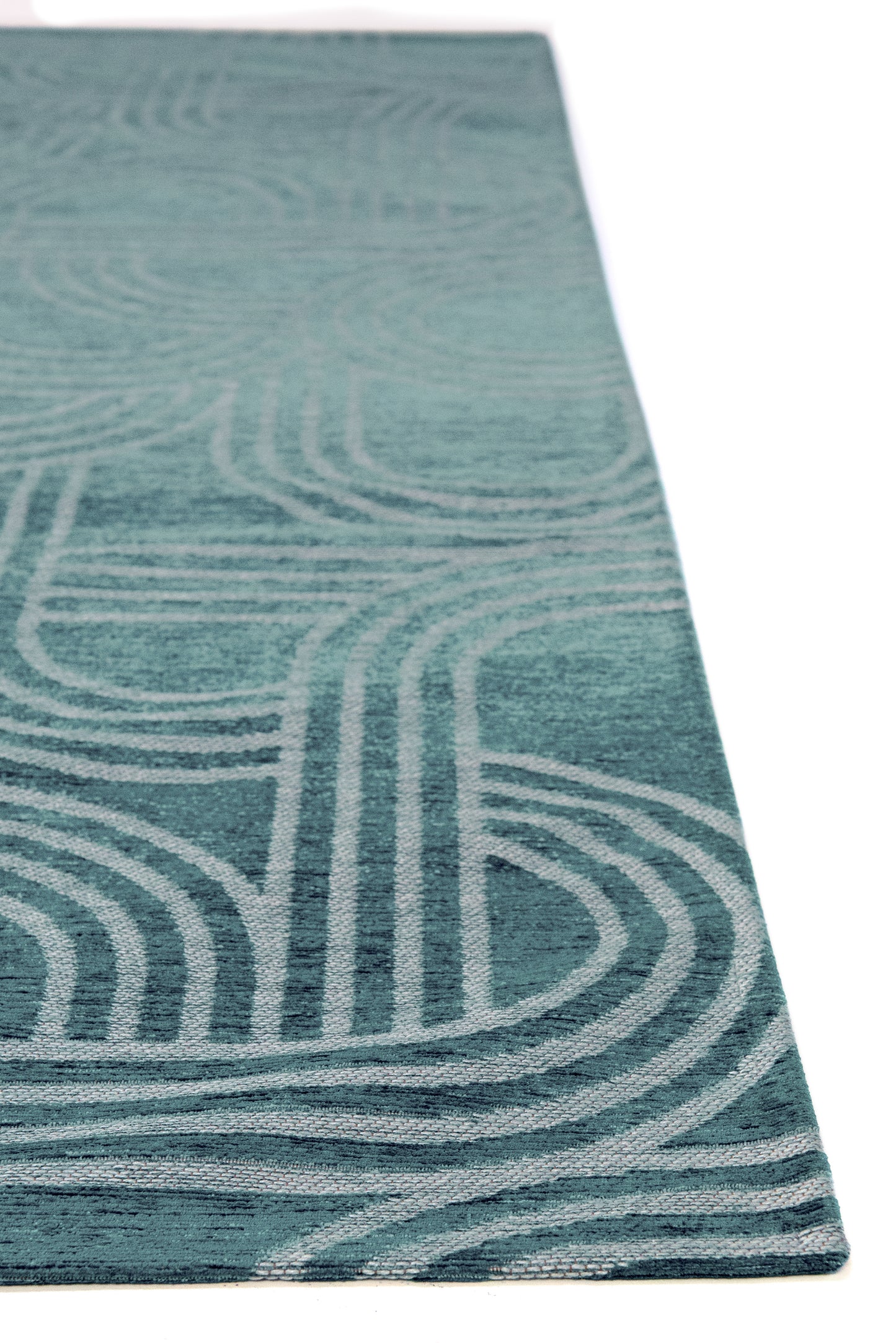 Tapis de salon moderne tissé plat FEVER