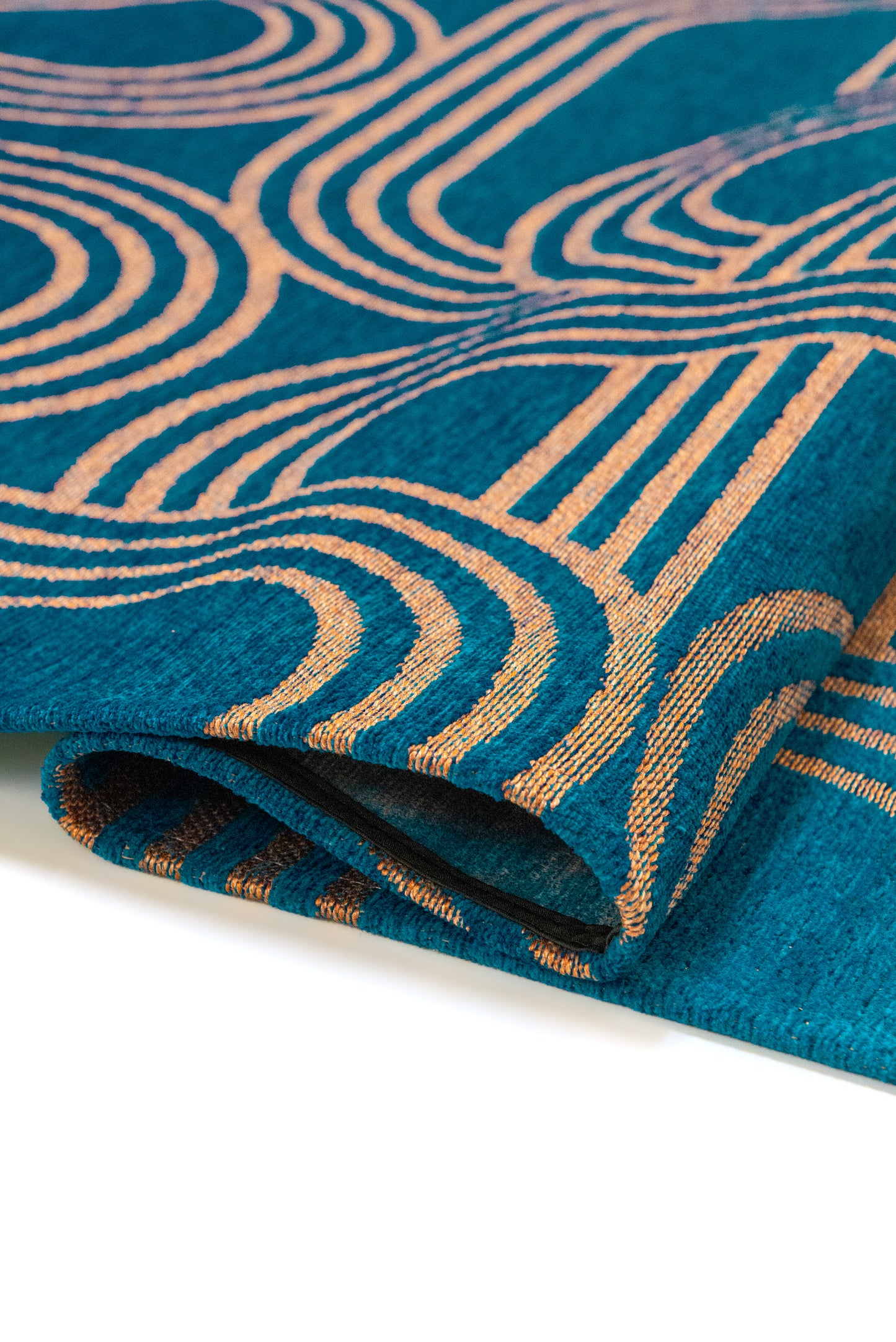 Tapis de salon moderne tissé plat FEVER