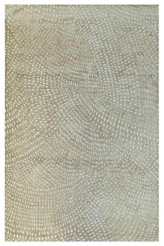 Tapis de salon moderne tissé plat PRETO