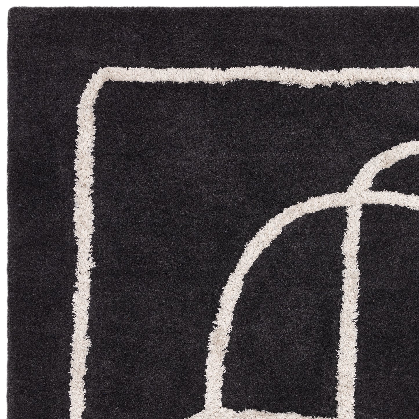Tapis de salon moderne en laine ETERNITY