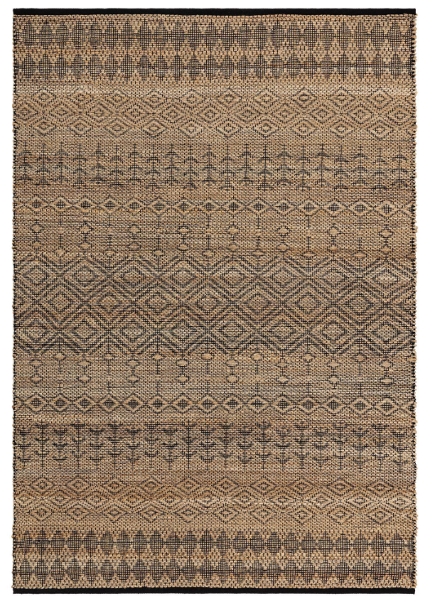 Tapis de salon et chambre en jute SEHRA