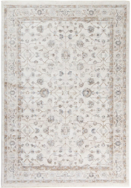 Alfombra de salón estilo oriental tejido plano JARBIN