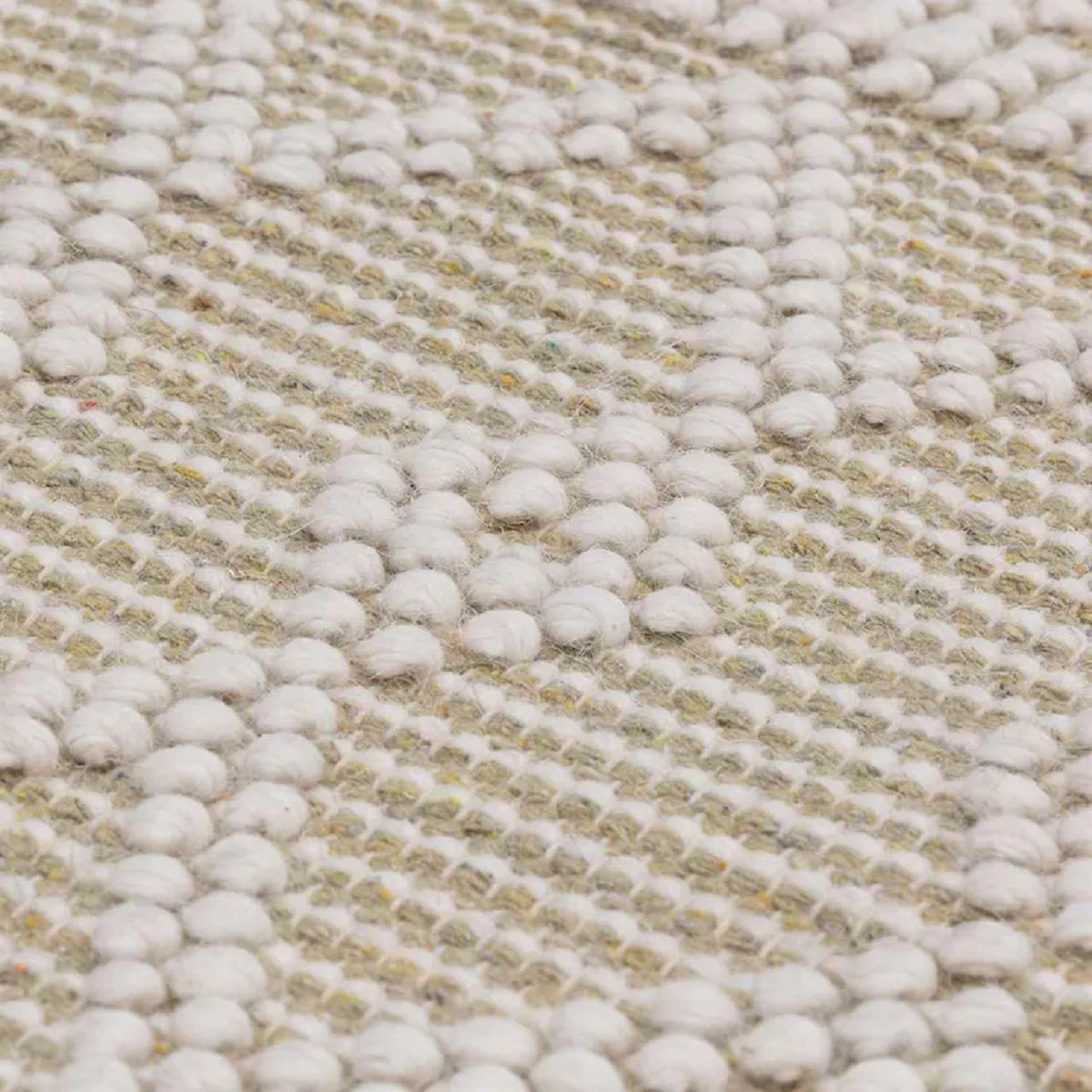 Tapis de salon à franges pure laine SAGRA