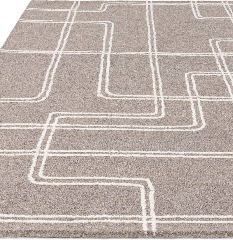 Tapis de salon pure laine LINEA
