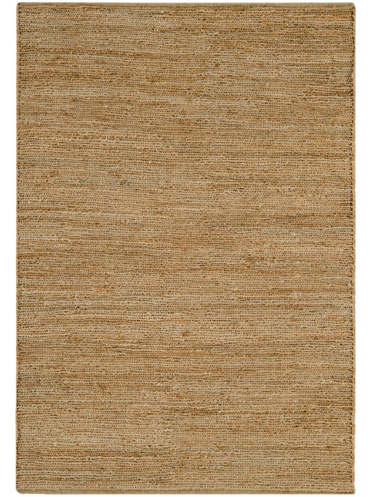 Alfombra de salón de yute trenzado plano KOUMAS