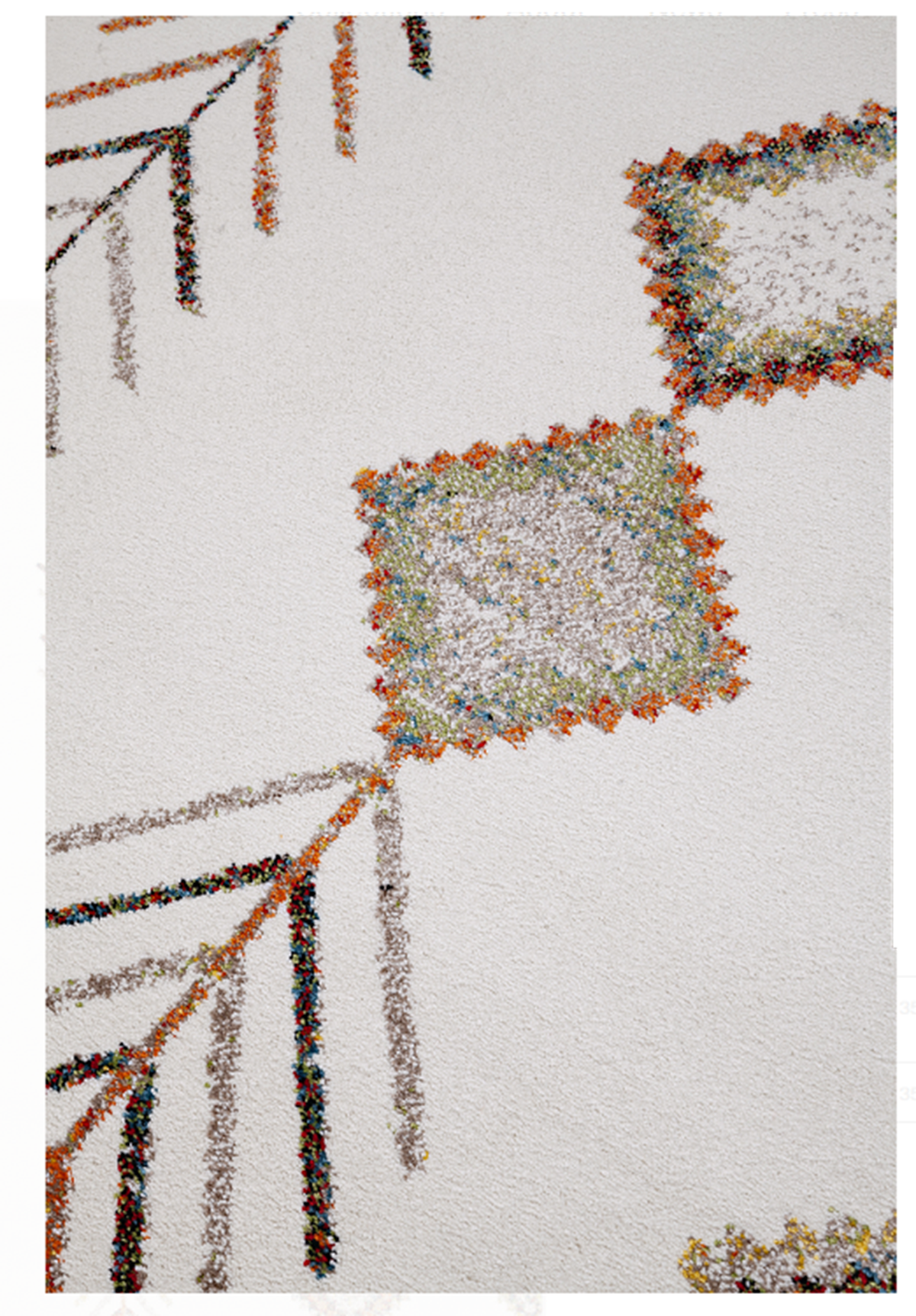 Alfombra de salón estilo bereber NAMIRA