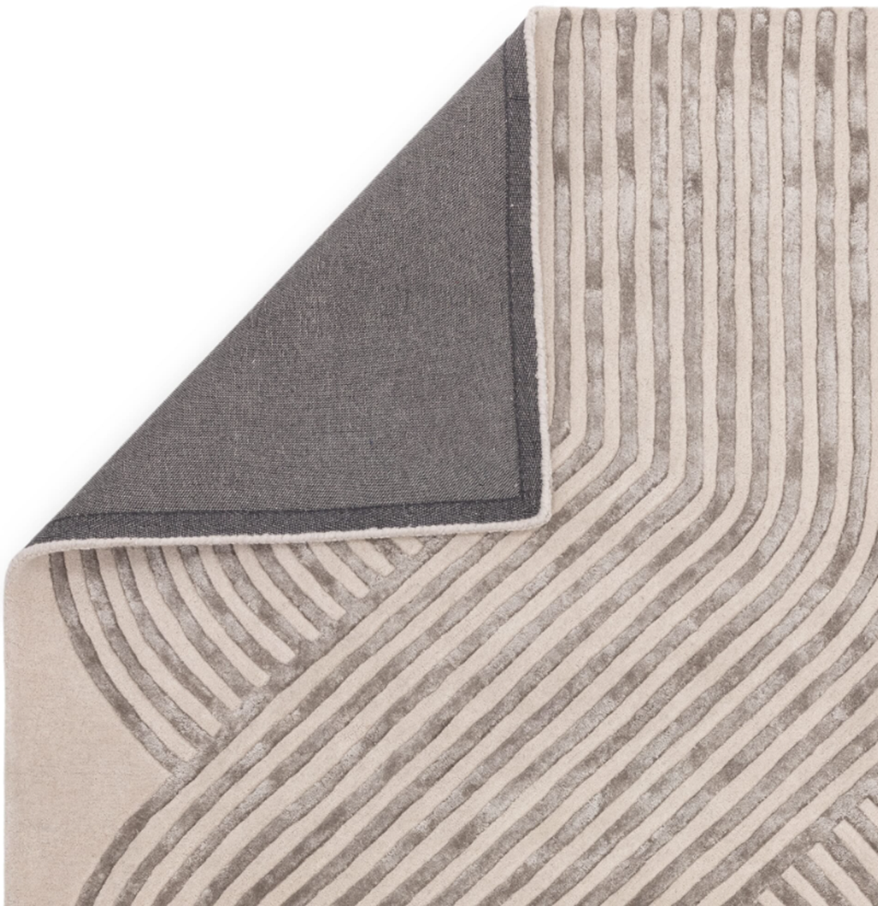 Tapis moderne tufté main en laine ACME
