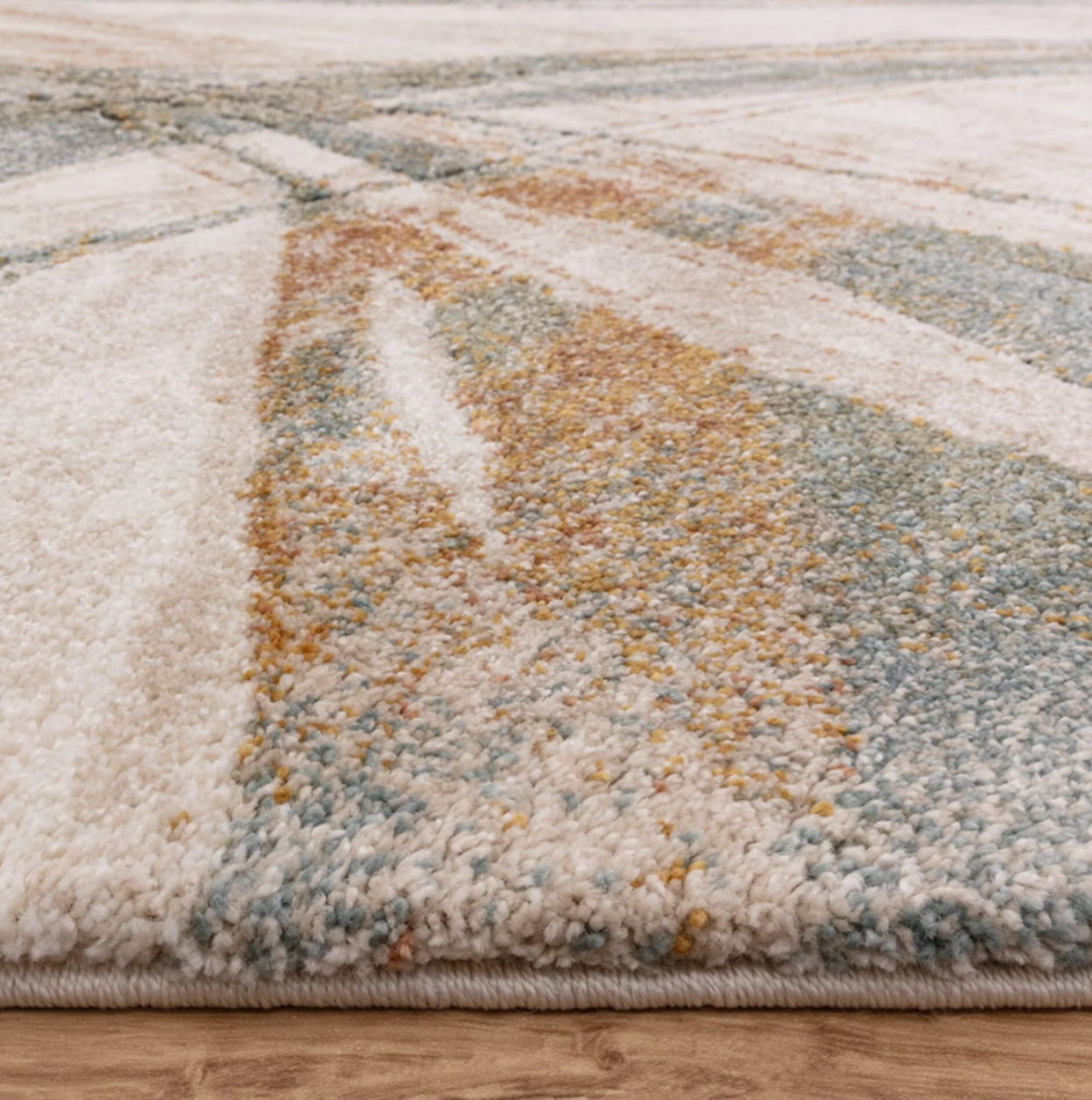 Tapis de salon tissé plat PHANTOM