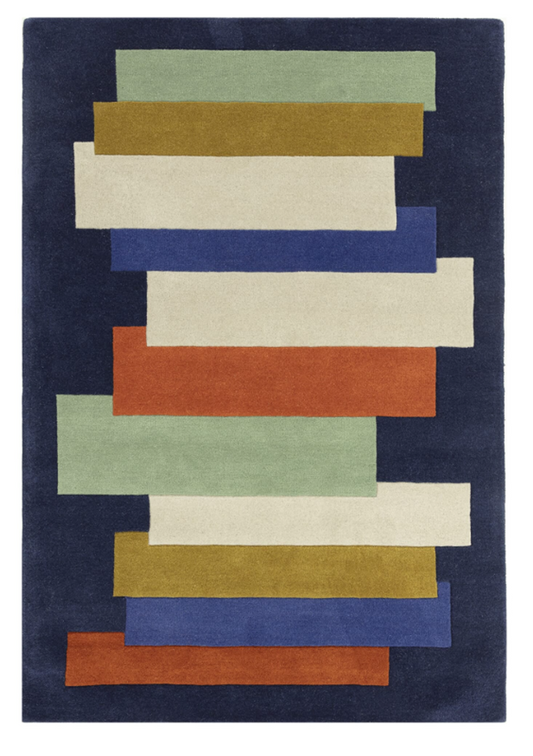 Tapis tufté main en laine DRIFT