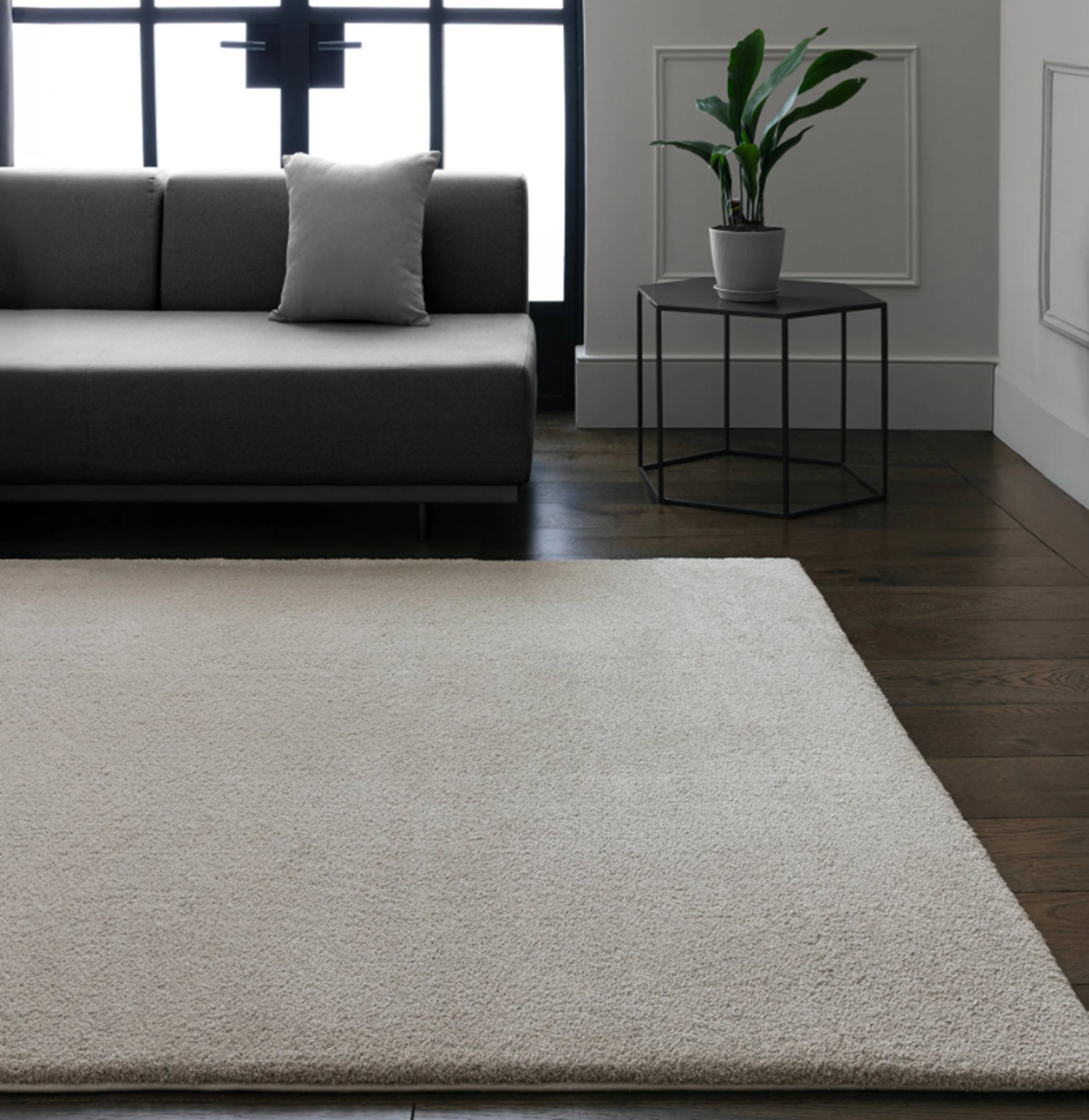 Tapis de salon et chambre poils longs MOCO
