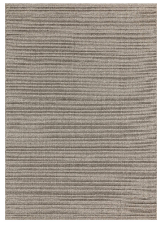 Tapis de salon en laine tissé plat TORRENTO