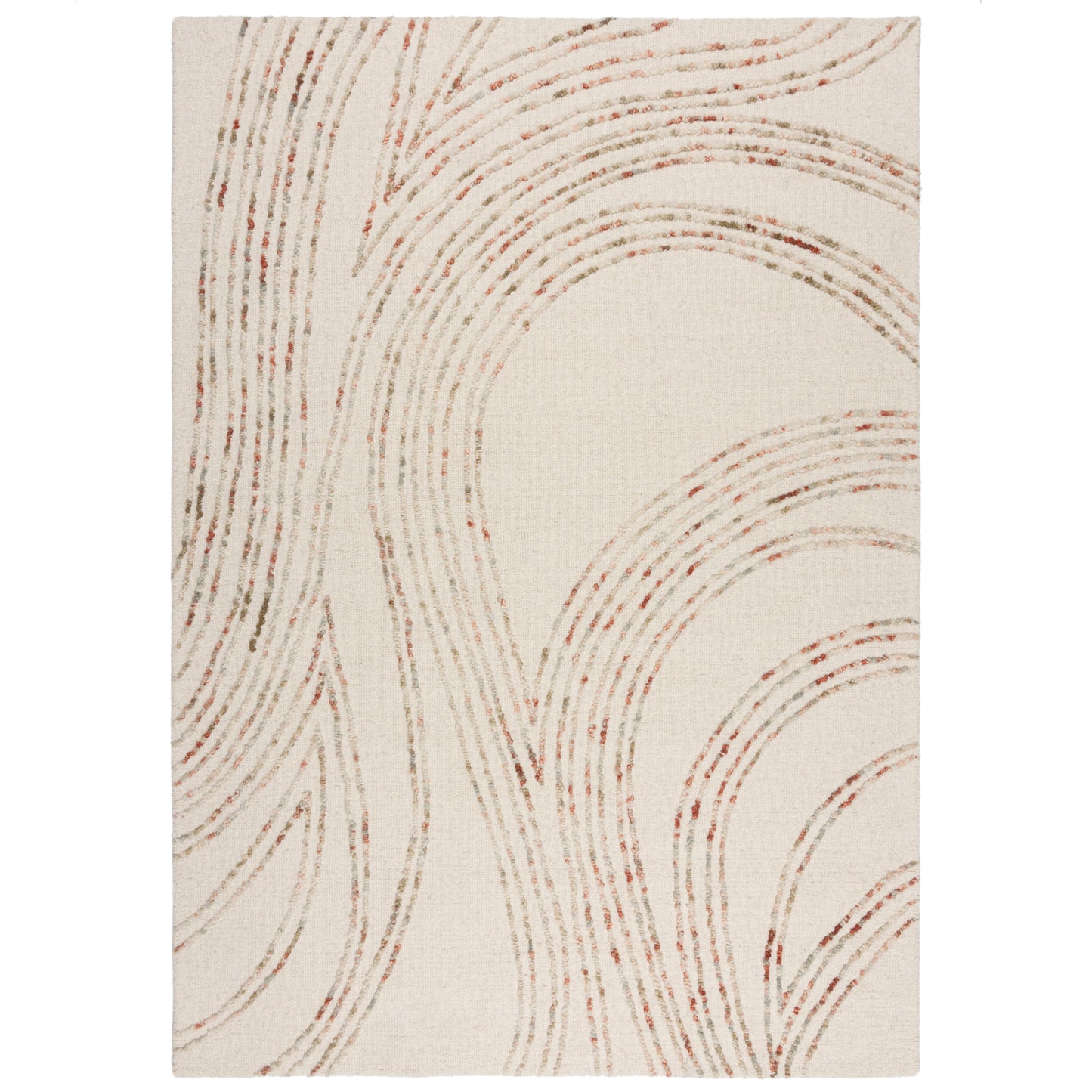 Tapis de salon en laine WHIRL