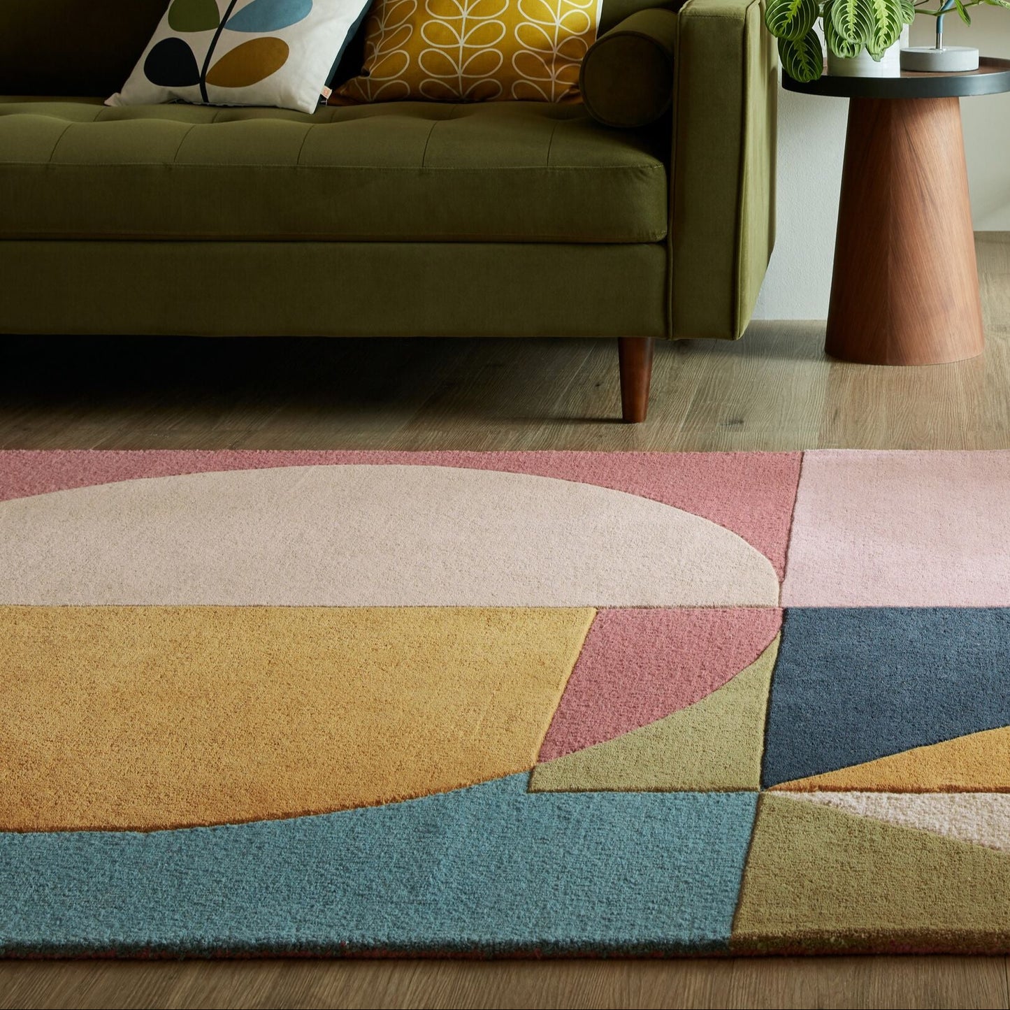 Tapis de salon moderne pure laine REESE