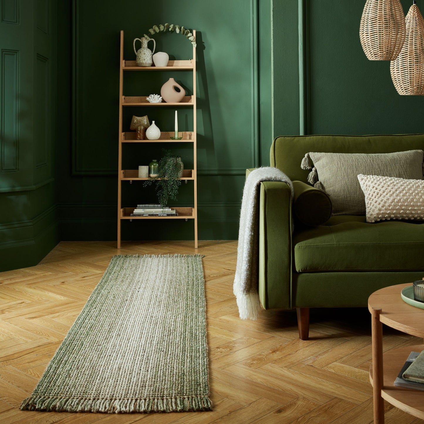 Tapis de salon en jute MOTTA