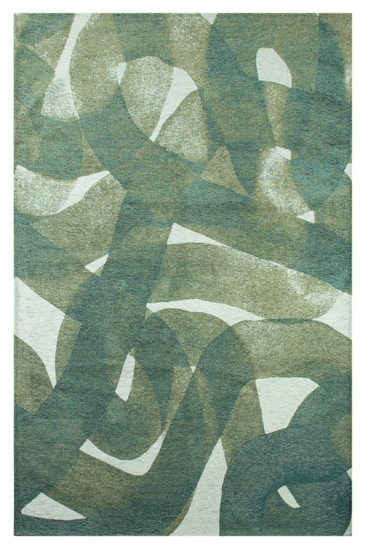 Tapis de salon moderne tissé plat TIRANA