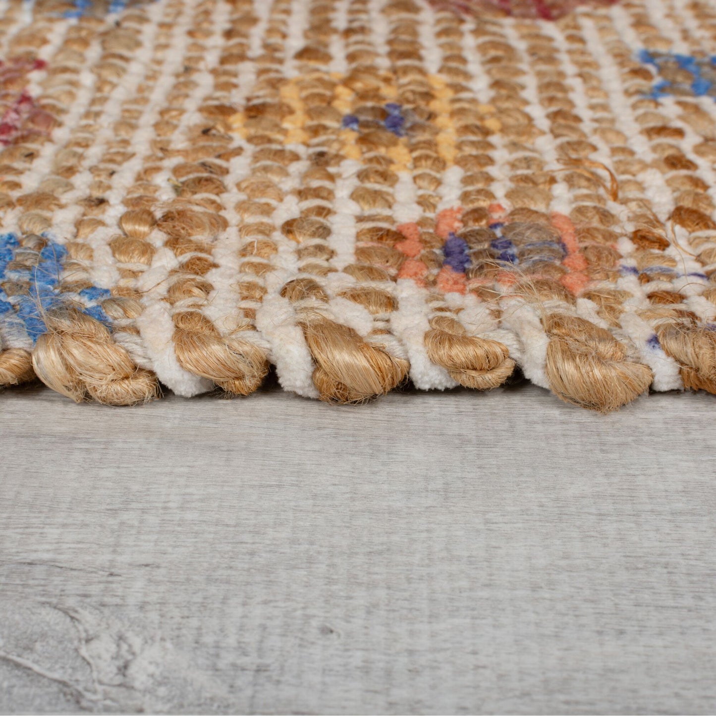Tapis de salon et chambre pure jute RIALTO