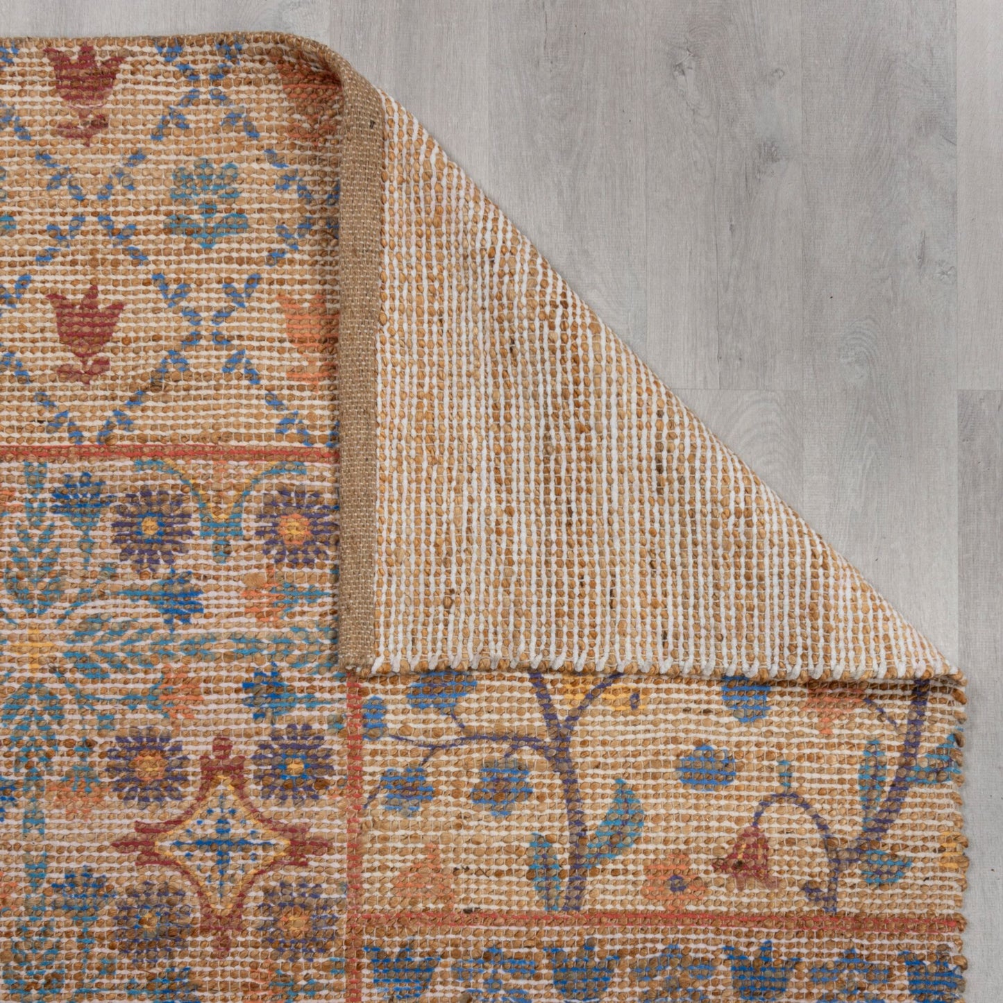 Tapis de salon et chambre pure jute RIALTO