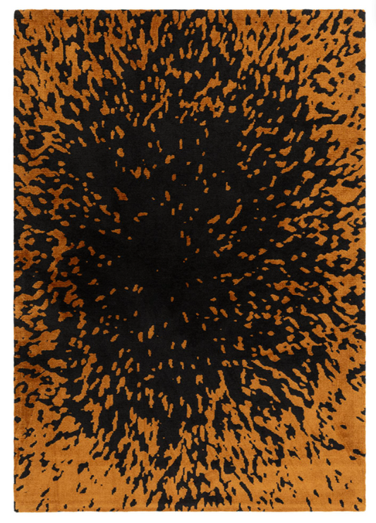 Alfombra moderna de tejido plano STAIN