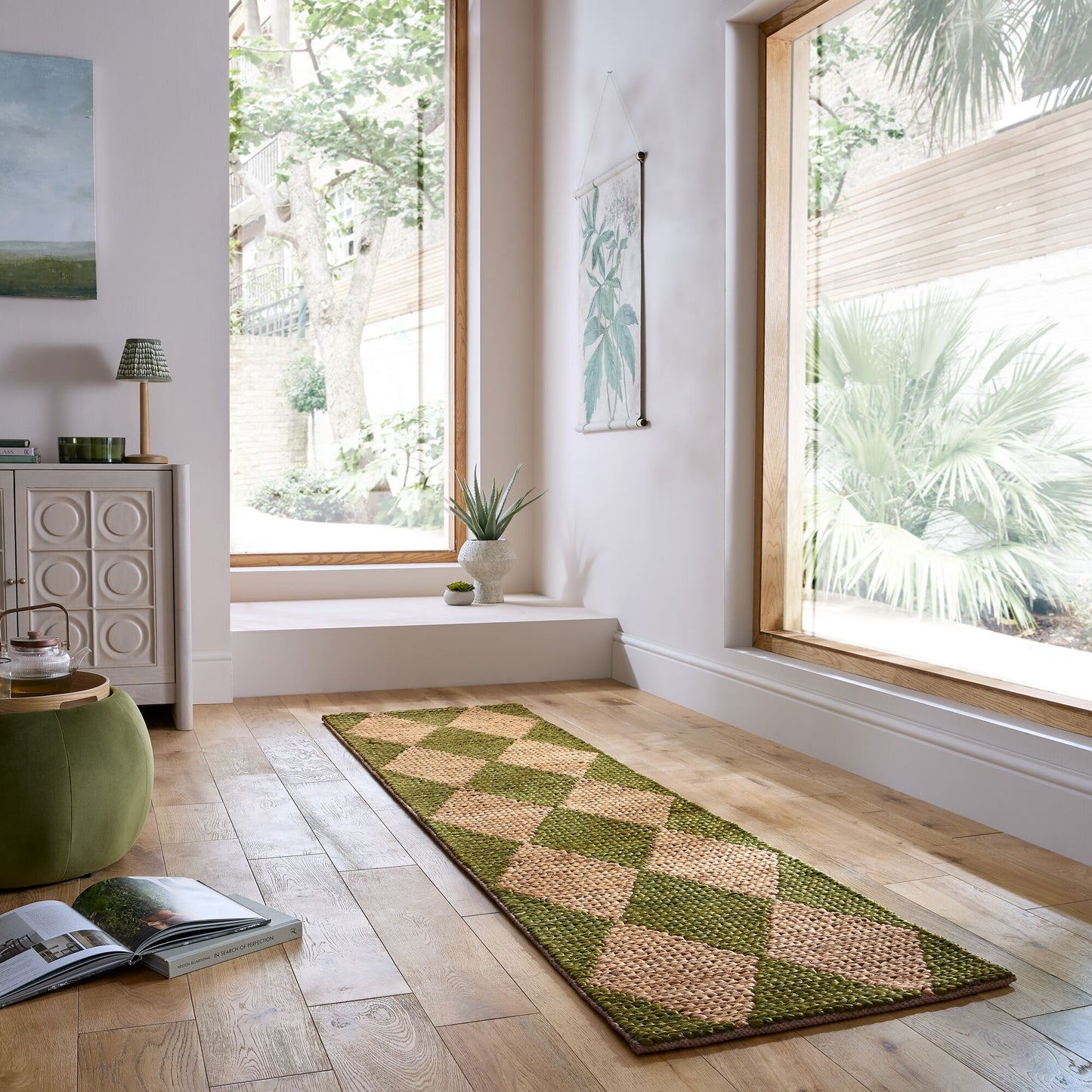 Tapis de couloir pure jute BALY