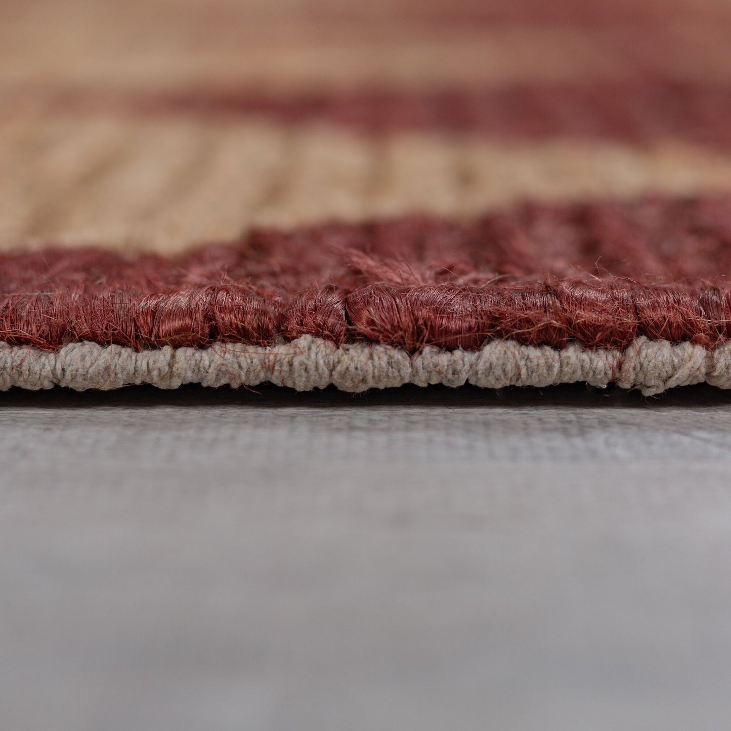 Tapis de salon et chambre pure jute BALY