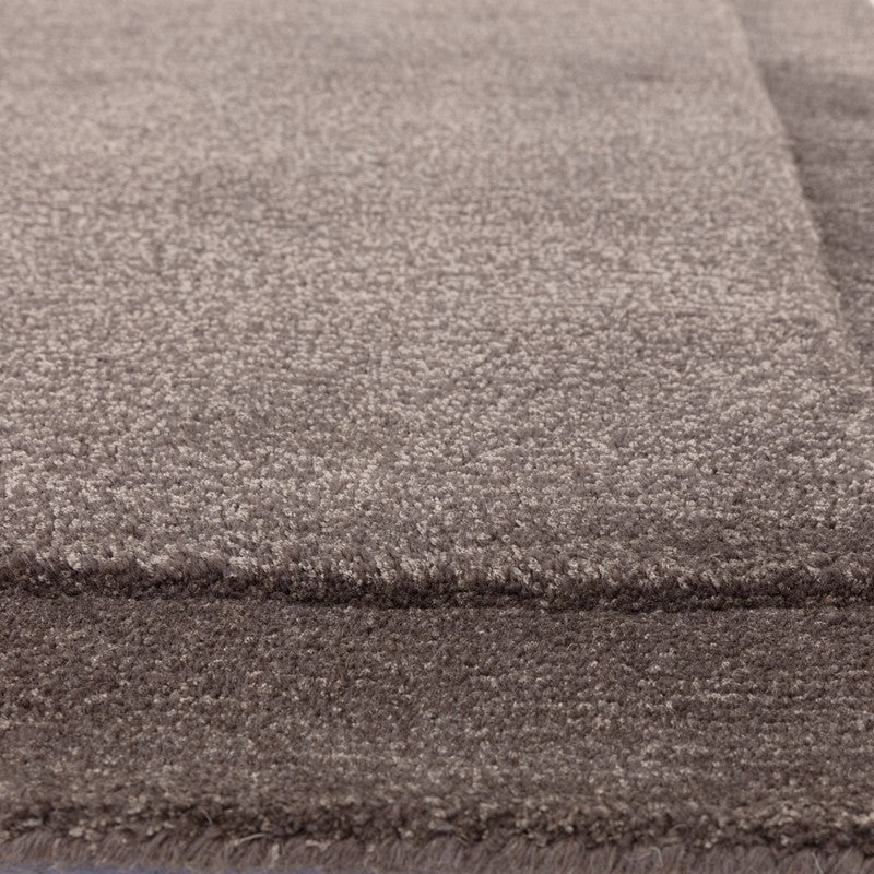 Tapis de salon moderne laine et viscose SHINE