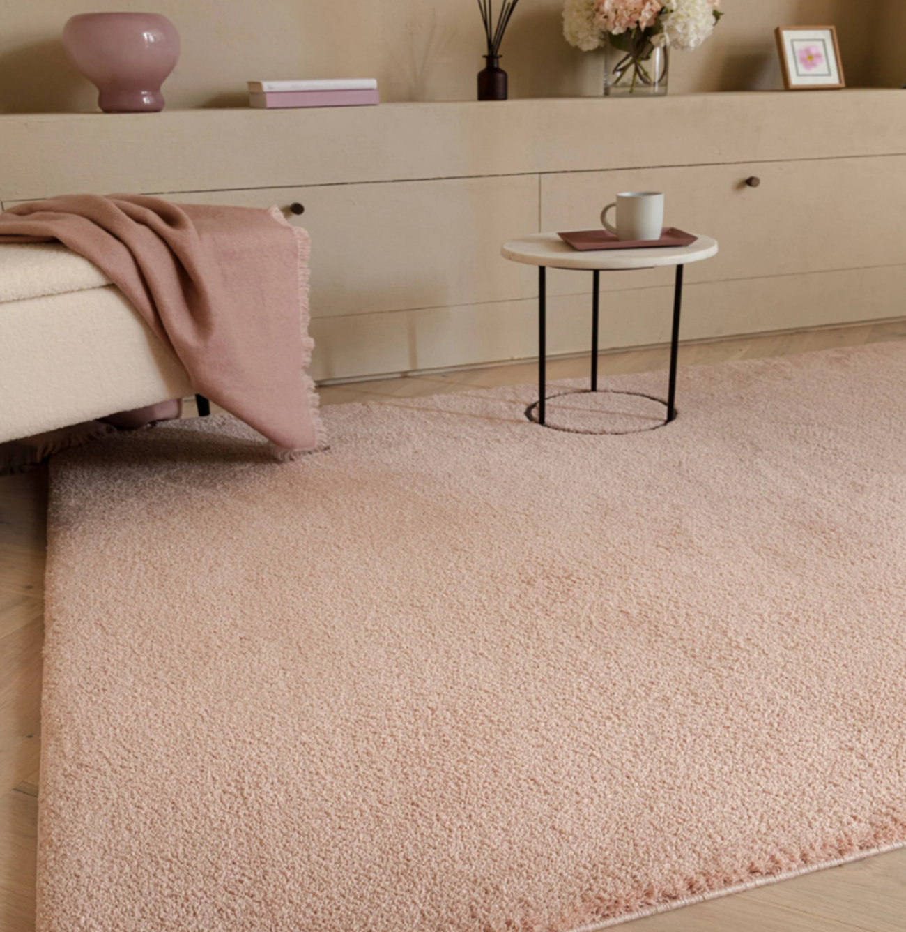 Tapis de salon et chambre poils longs MOCO