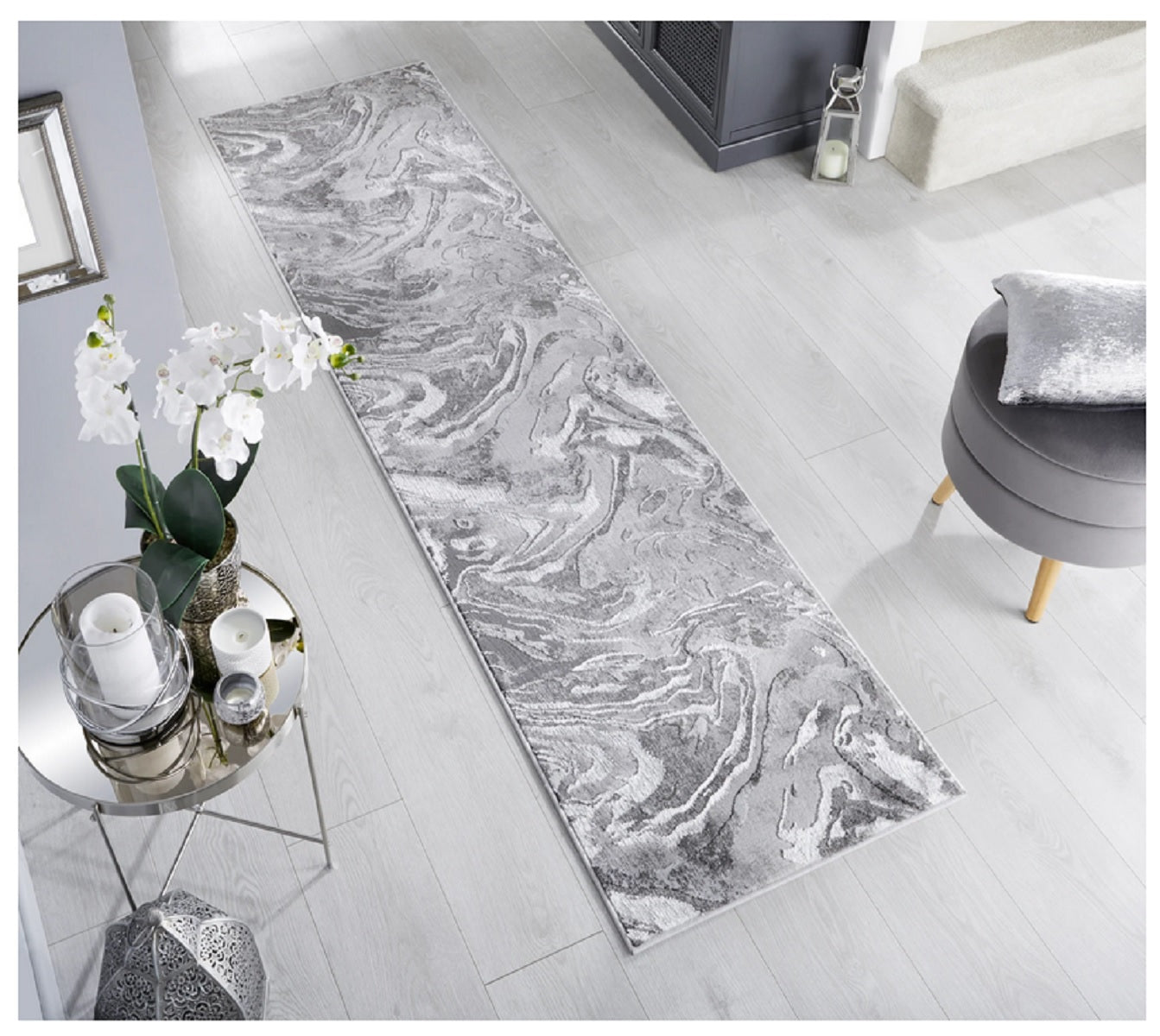 Tapis de couloir moderne tissé plat SIRE