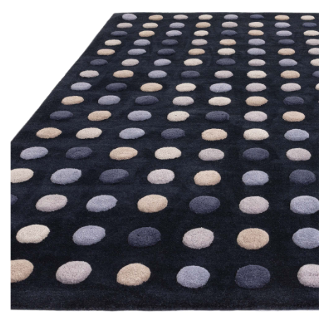Tapis de salon moderne pure laine NEKO