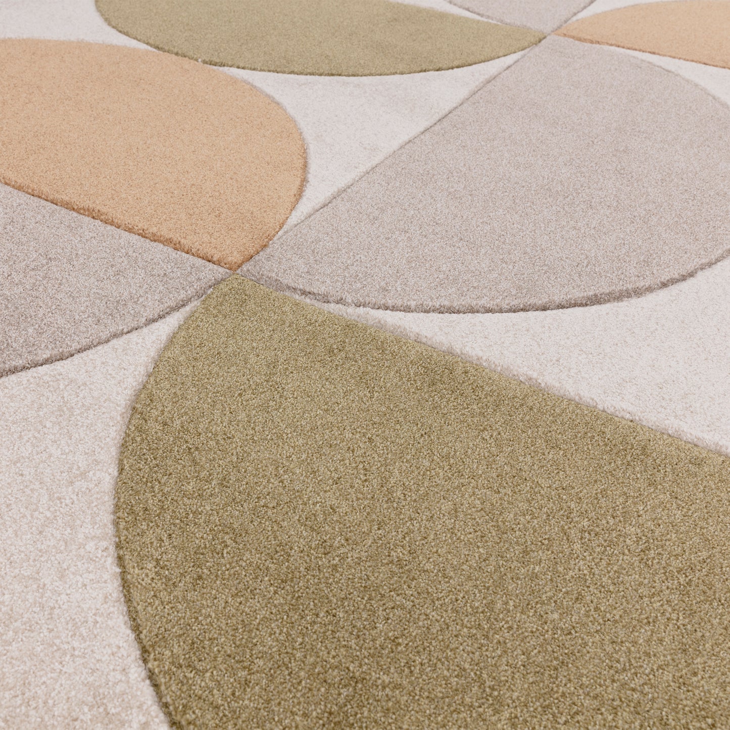 Tapis de salon moderne CURVO