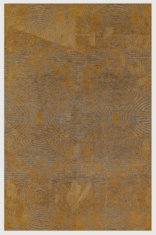 Tapis de salon moderne tissé plat HABANERO