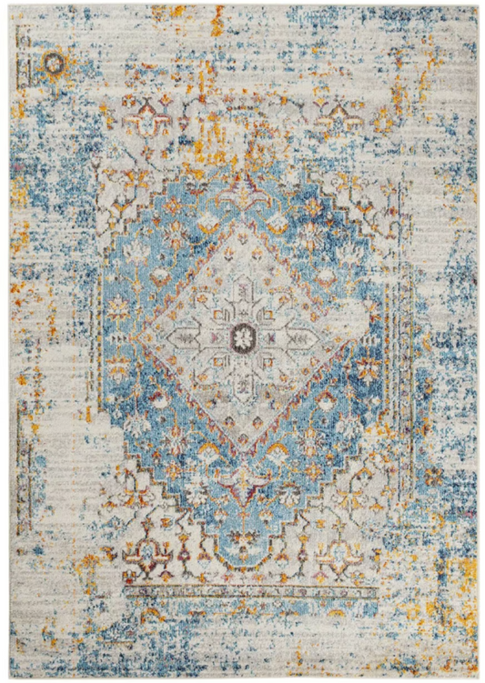 Alfombra moderna de tejido plano estilo oriental KASBA