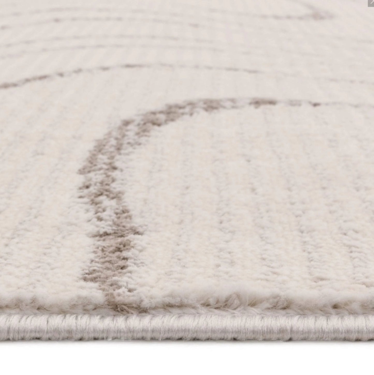 Tapis tissé plat moderne WAVES