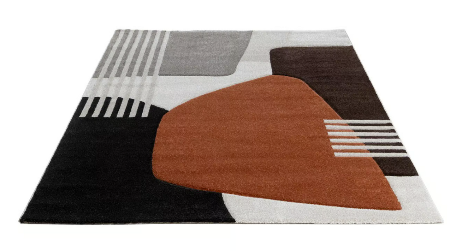 Tapis moderne tissé plat IOWA