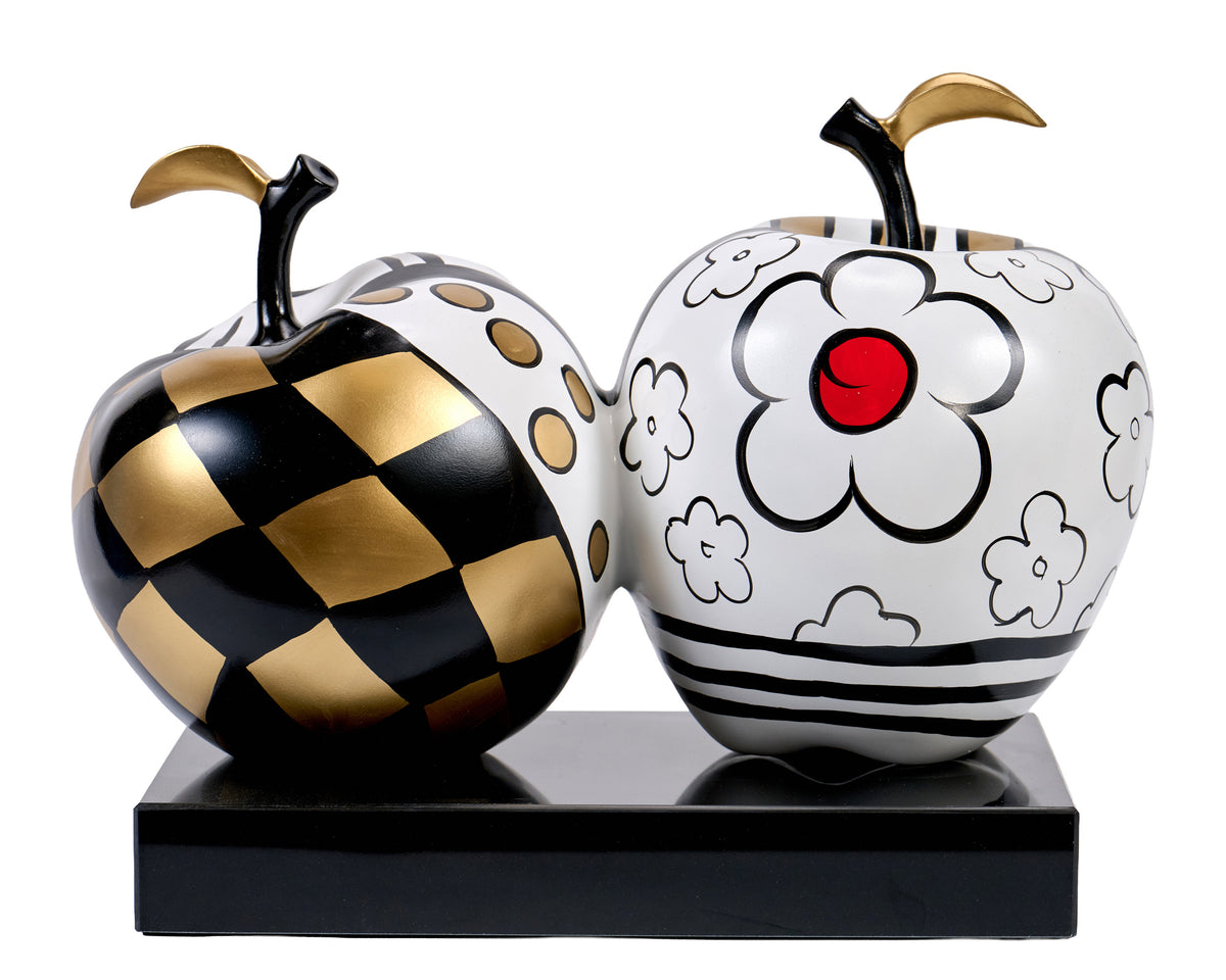 Sculpture statue moderne BIG APPLES