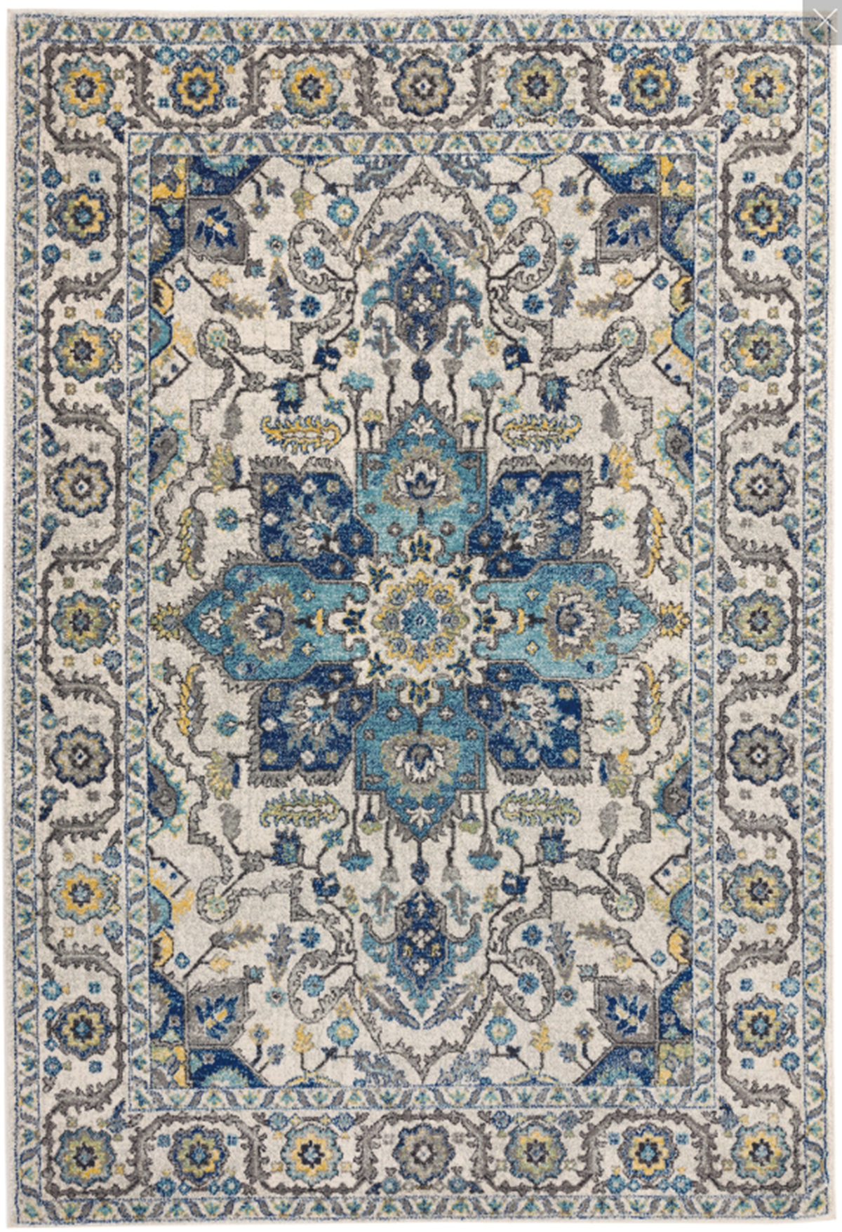 Alfombra de salón de estilo oriental CYRUS