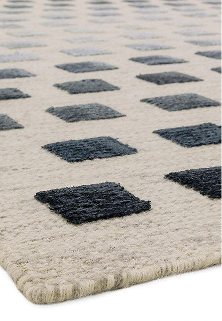 Tapis de salon moderne laine et viscose THEO JEWEL - Novatrend