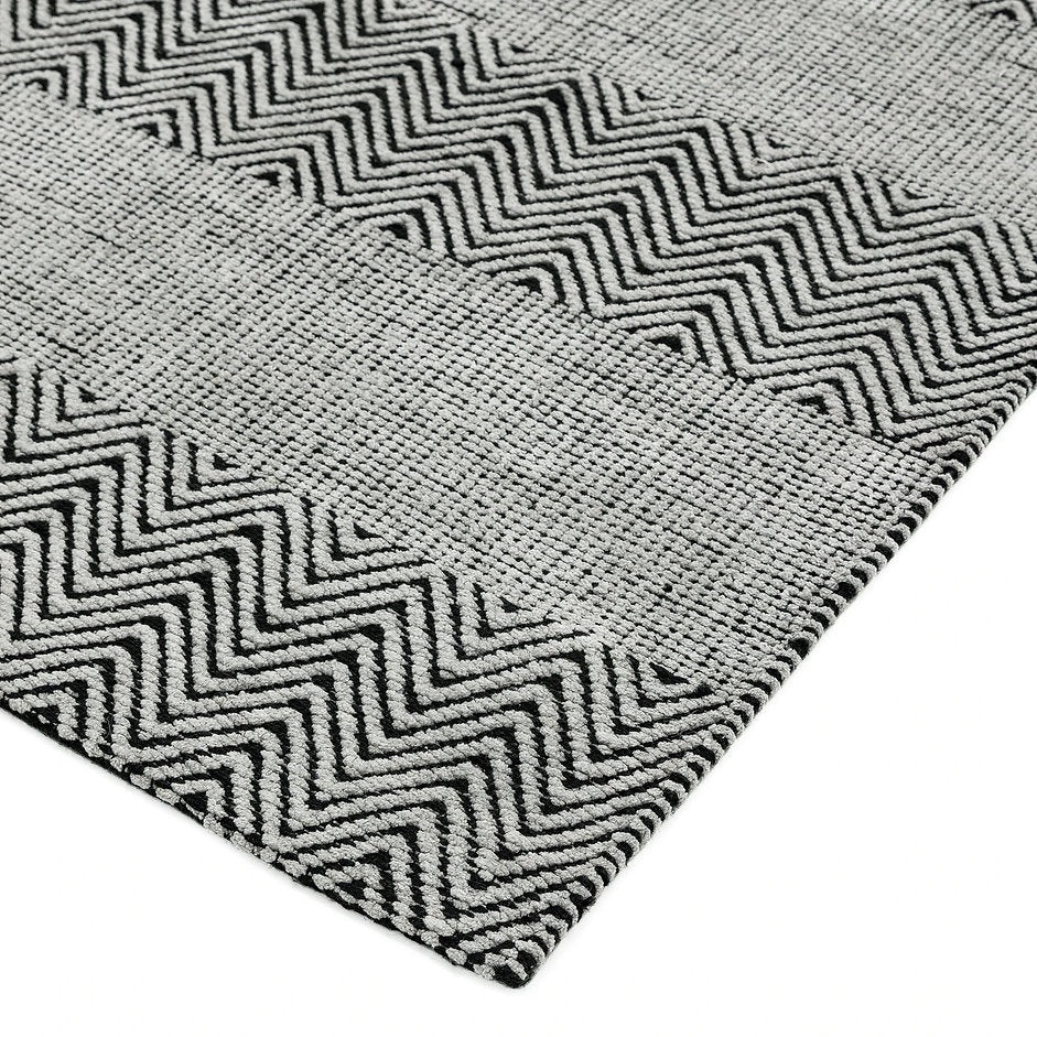 Tapis de couloir moderne jute et coton ARROW - Novatrend