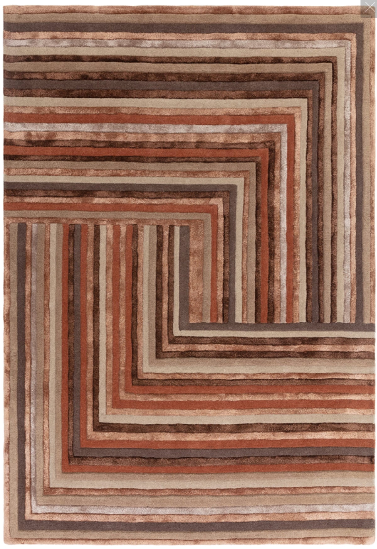 Tapis de salon moderne en laine NETO
