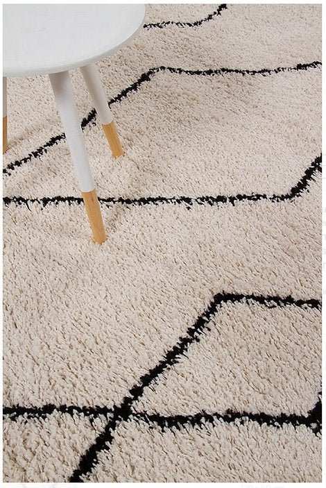 Tapis shaggy style berbère BEDOUN - Novatrend