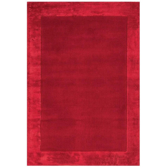Tapis Laine fait main TOSCA Rouge - Novatrend