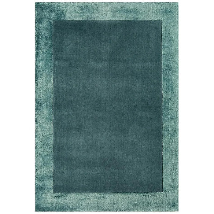 Tapis Laine fait main TOSCA Turquoise - Novatrend