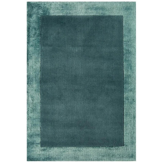 Tapis Laine fait main TOSCA Turquoise - Novatrend