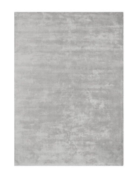 Tapis de salon luxe Designer TITANE Argent - Novatrend