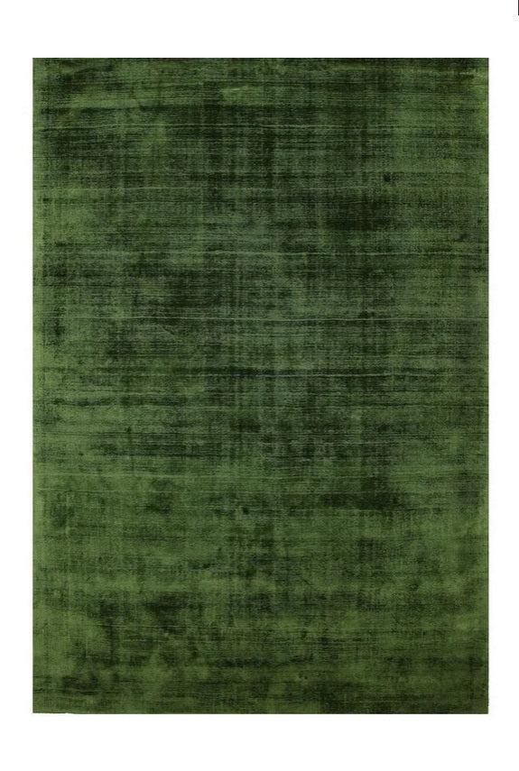 Tapis de salon moderne Uni LAME Vert - Novatrend