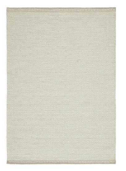 Tapis de Salon Design Réversible Uni FORTE Beige - Novatrend