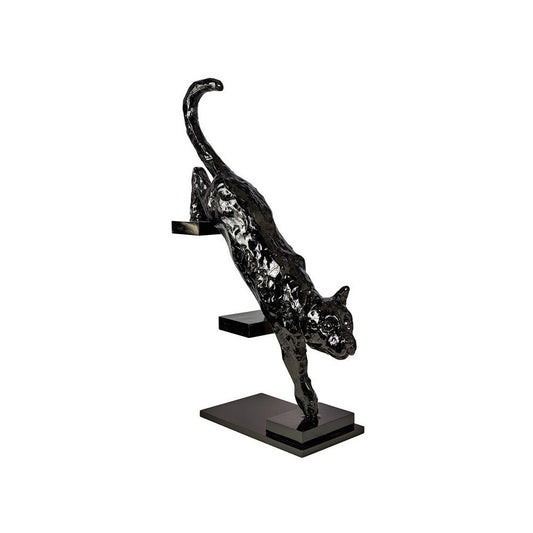 Sculpture statue moderne BLACK CAT - Novatrend